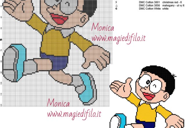 nobita_doraemon_cross_stitch_pattern_