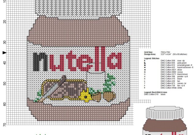 nutella_jar_cross_stitch_pattern_50_x_65_stitches_13_dmc_threads