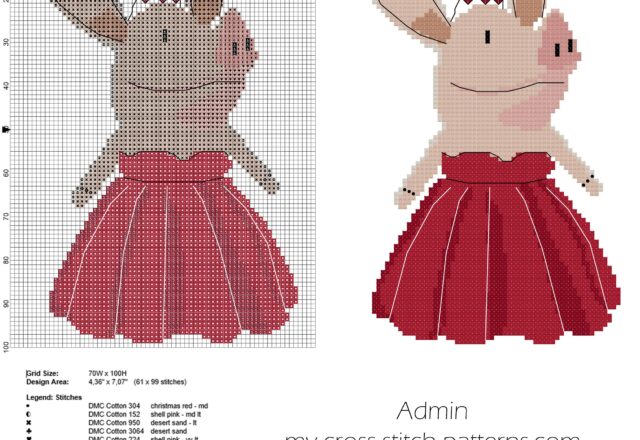 olivia_pig_tv_series_cartoon_free_cross_stitch_pattern