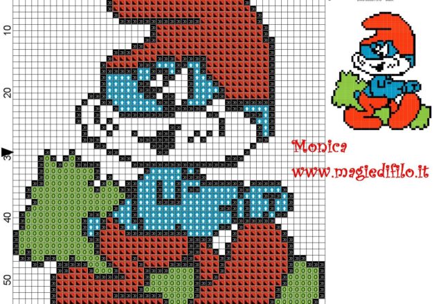 papa_smurf_cross_stitch_pattern_