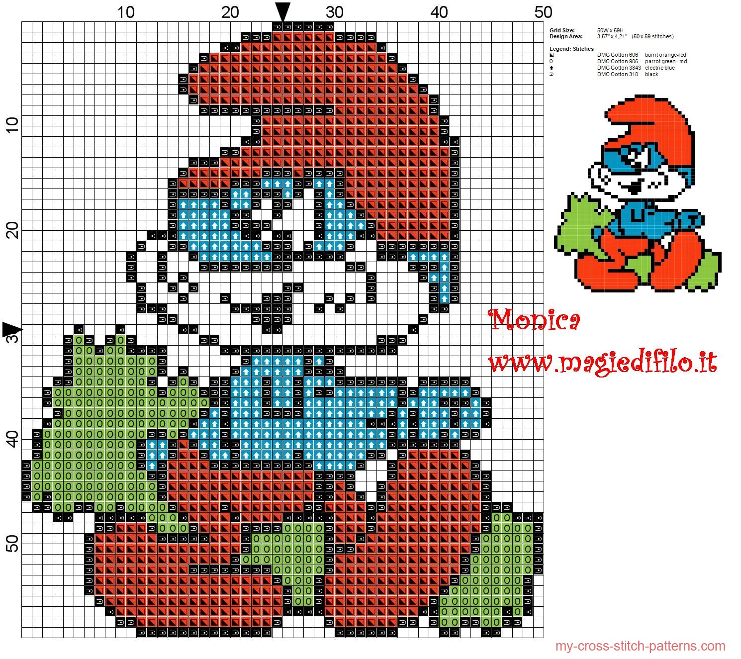 papa_smurf_cross_stitch_pattern_