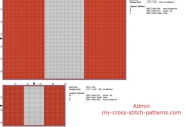 peru_flag_cross_stitch_pattern_two_sizes_100_and_50_stitches_free_download