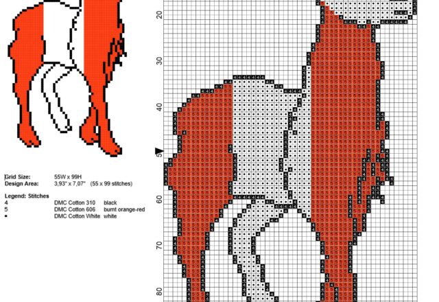 peru_llama_colored_with_colors_of_peru_flag_free_cross_stitch_pattern