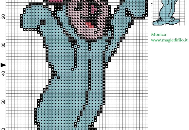 piglet_ghost_cross_stitch_pattern