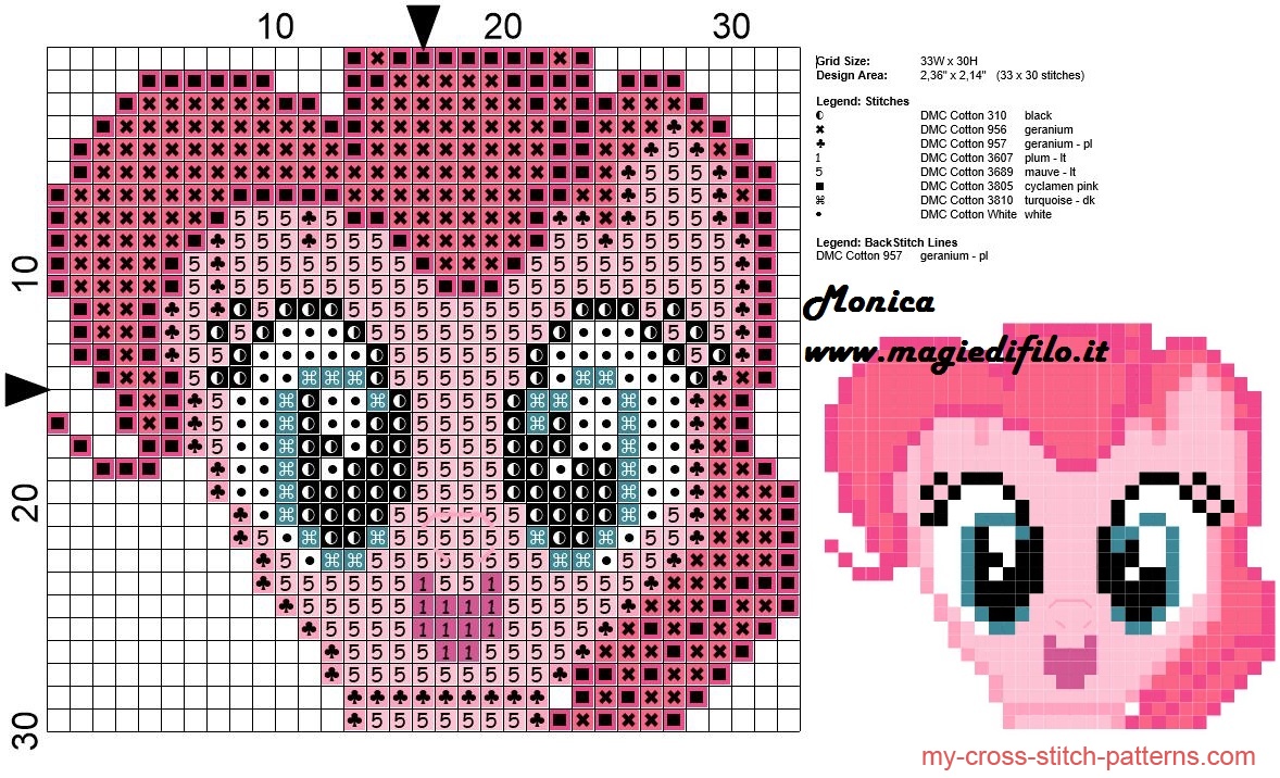 pinkie_pie_cross_stitch_pattern_