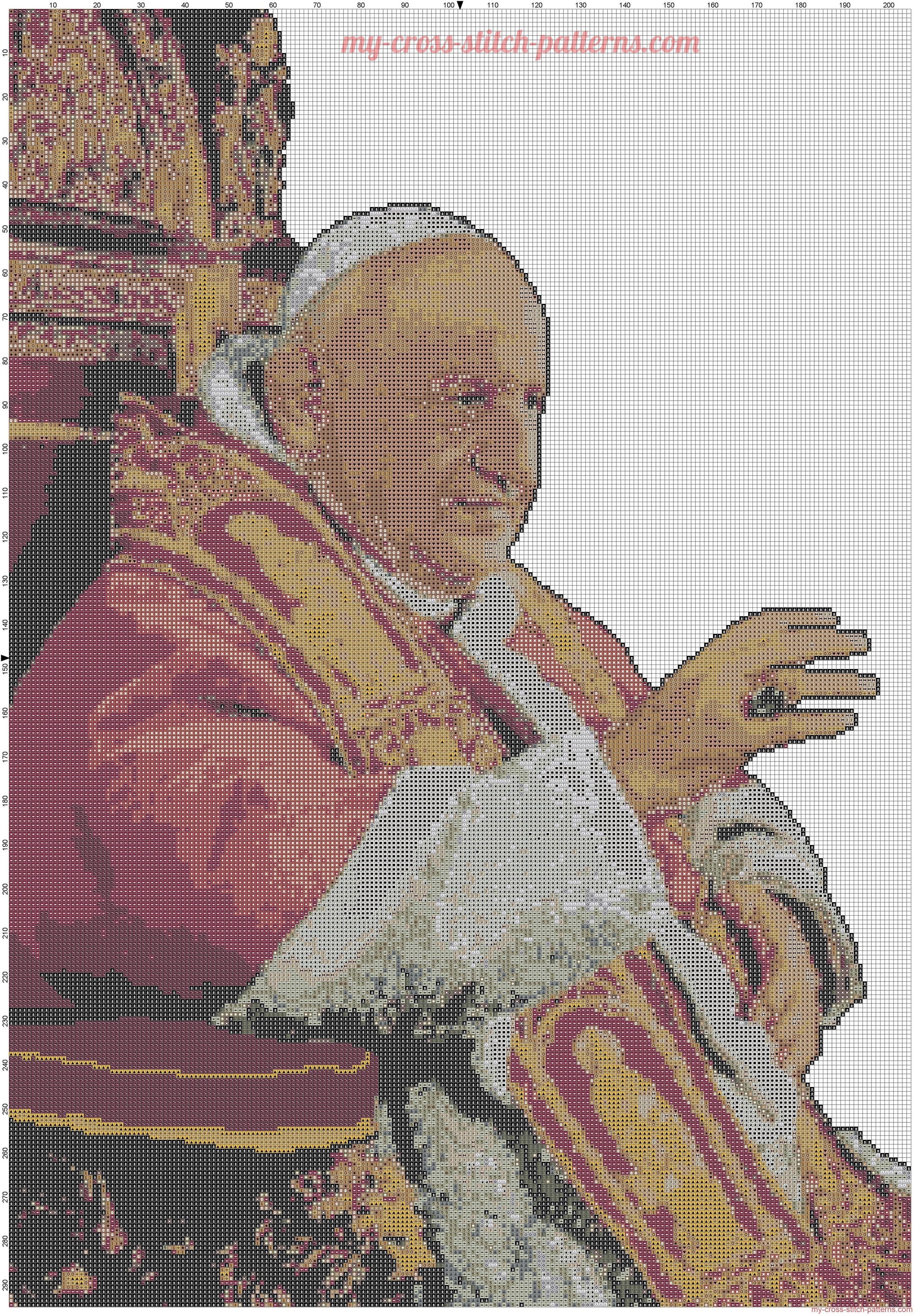 pope_john_xxiii_pope_roncalli_cross_stitch_pattern_full_pattern