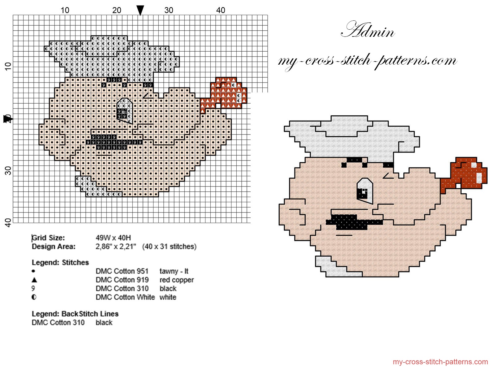 popeye_the_sailor_small_face_cross_stitch_pattern_in_40_stitches