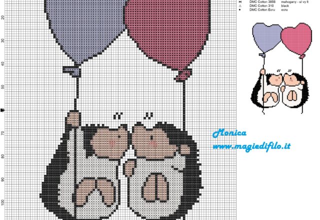 porcupines_in_love_cross_stitch_pattern_100x120_6_colors