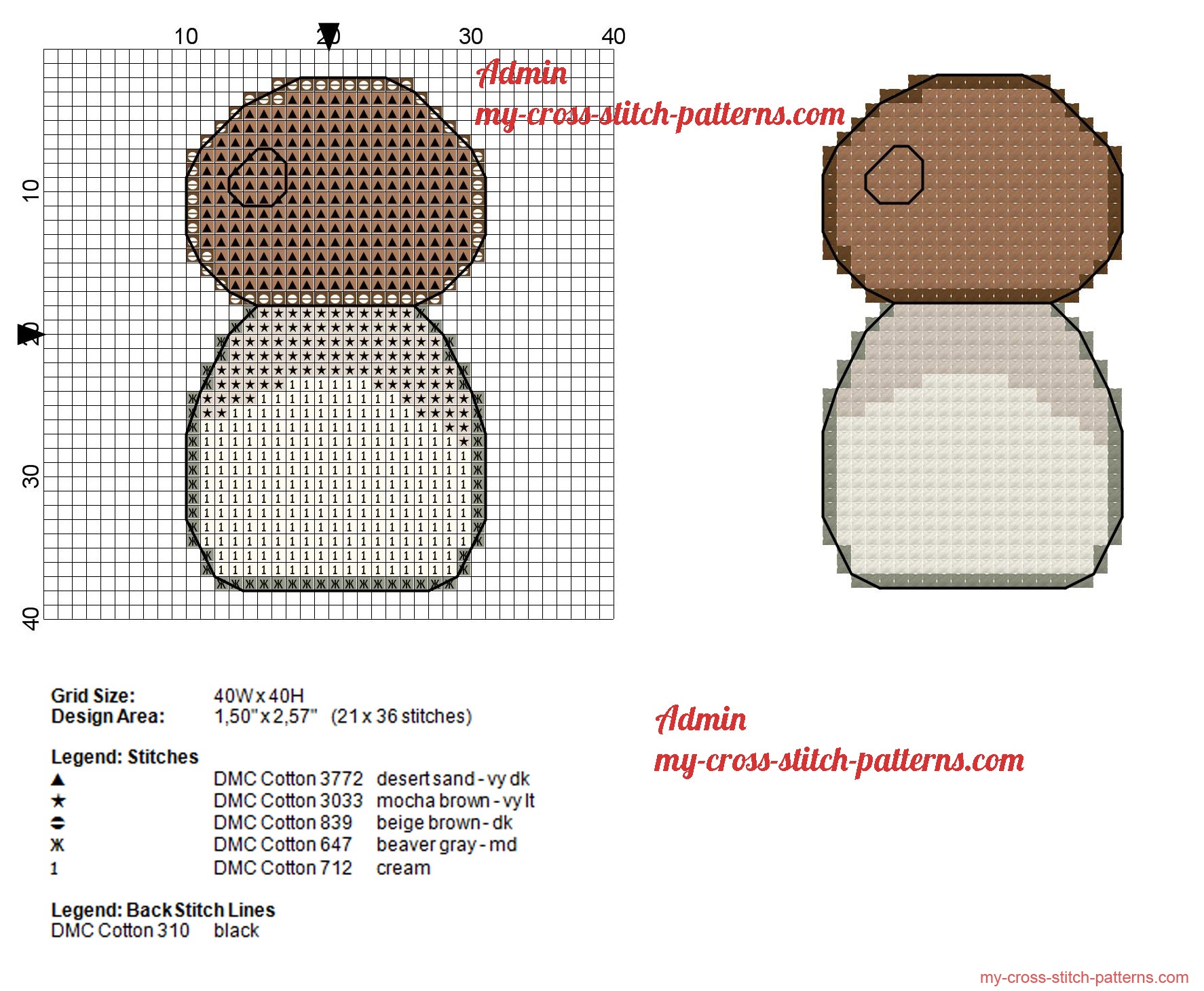 pore_mushroom_small_cross_stitch_pattern