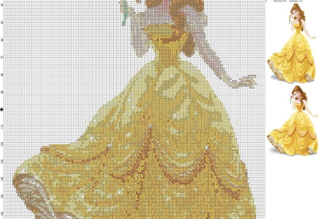 princess_belle_cross_stitch_pattern