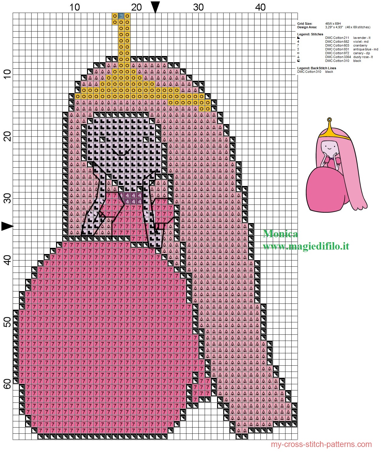 princess_bubblegum_adventure_time_cross_stitch_pattern