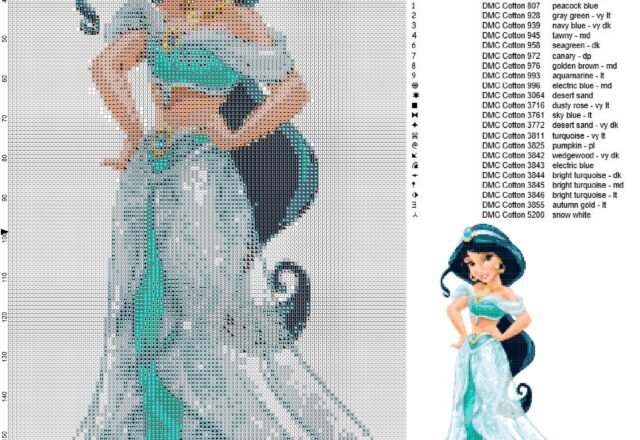 princess_jasmine_cross_stitch_pattern_