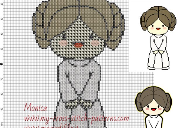 princess_leia_star_wars_cross_stitch_pattern_