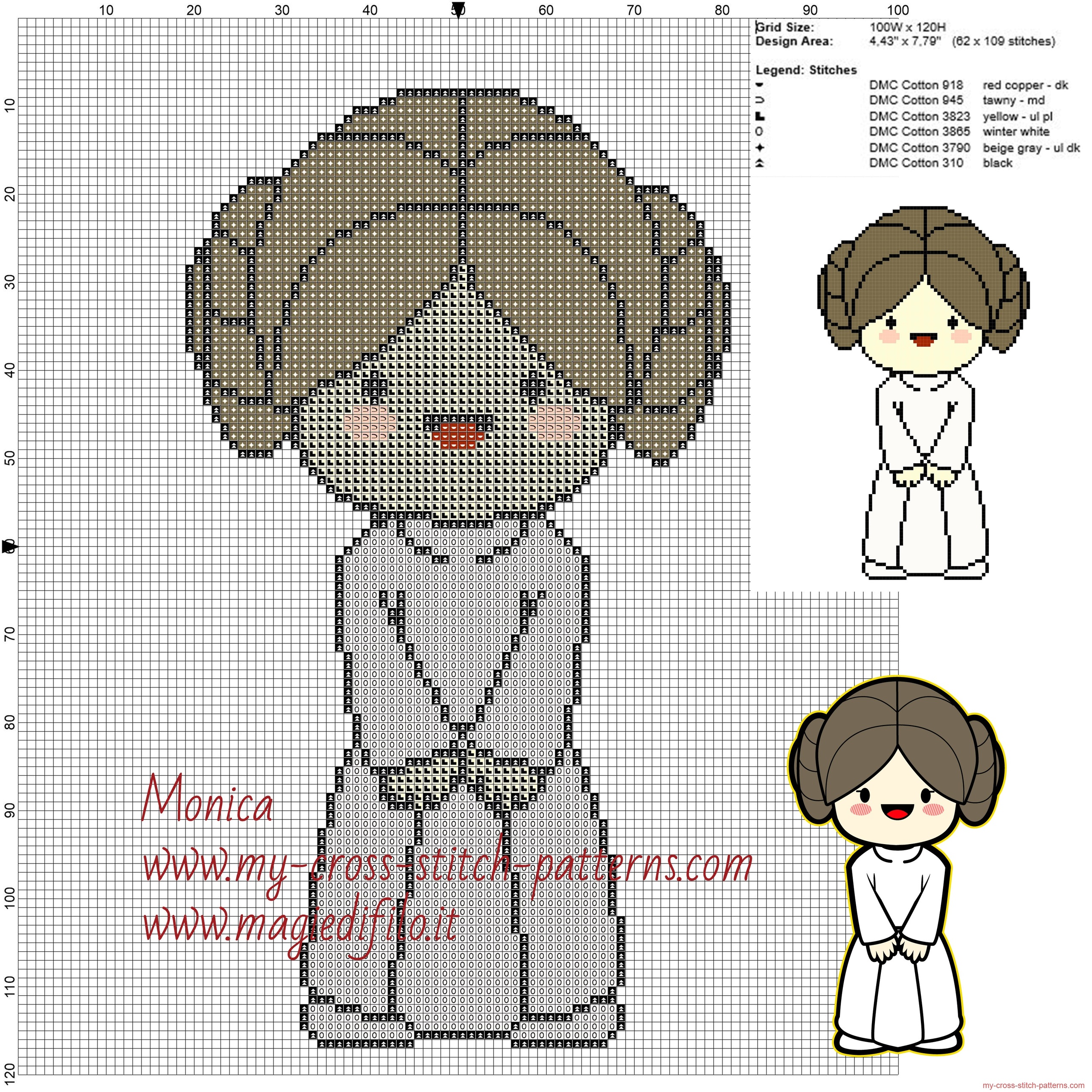 princess_leia_star_wars_cross_stitch_pattern_