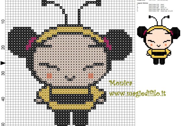 pucca_bee_cross_stitch_pattern