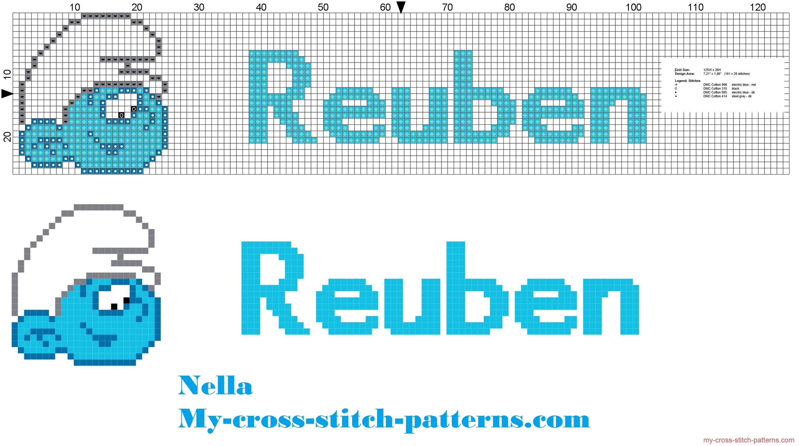 reuben_name_with_baby_smurf