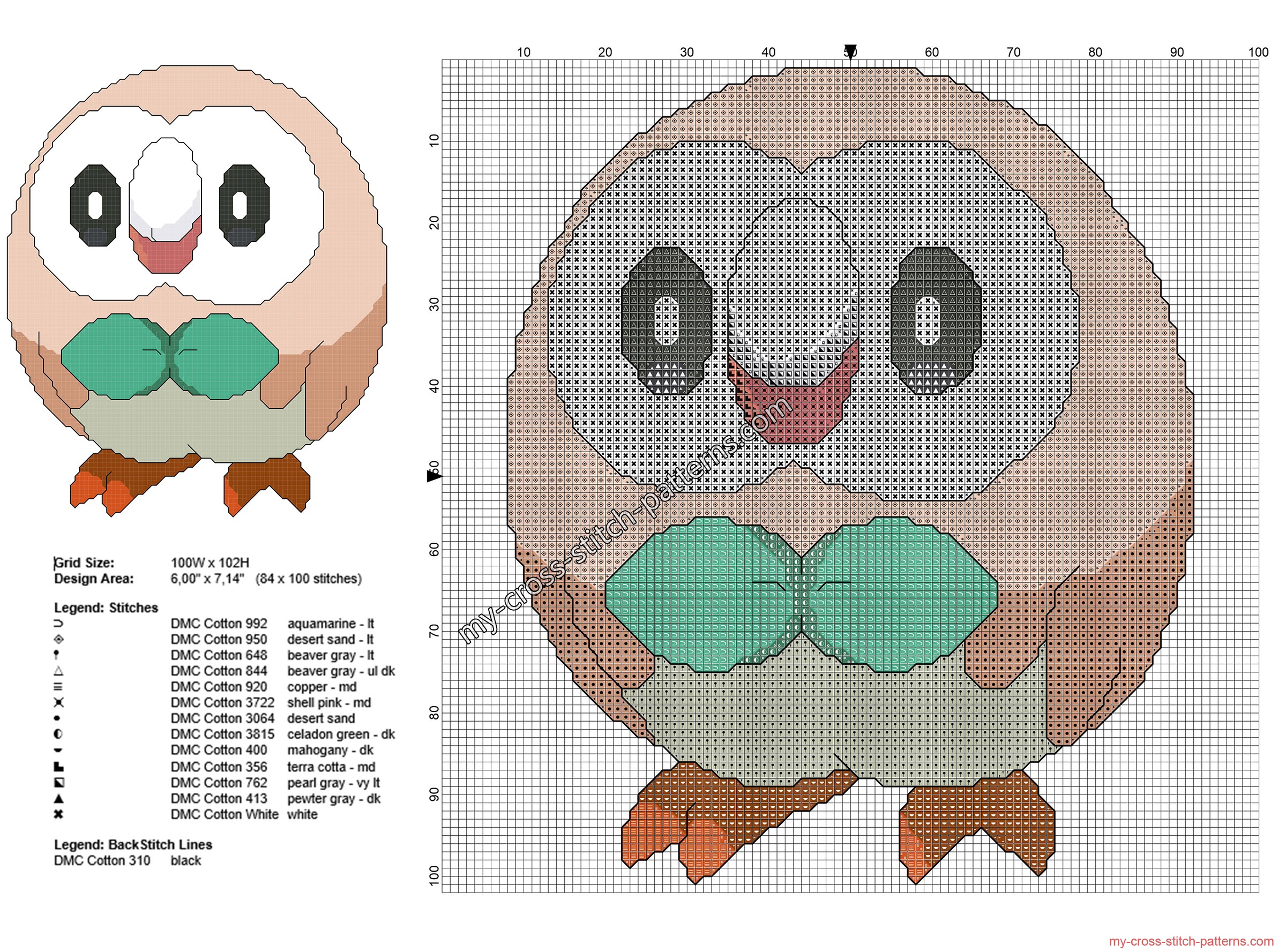 rowlet_from_pokemon_sun_and_moon_free_cross_stitch_pattern