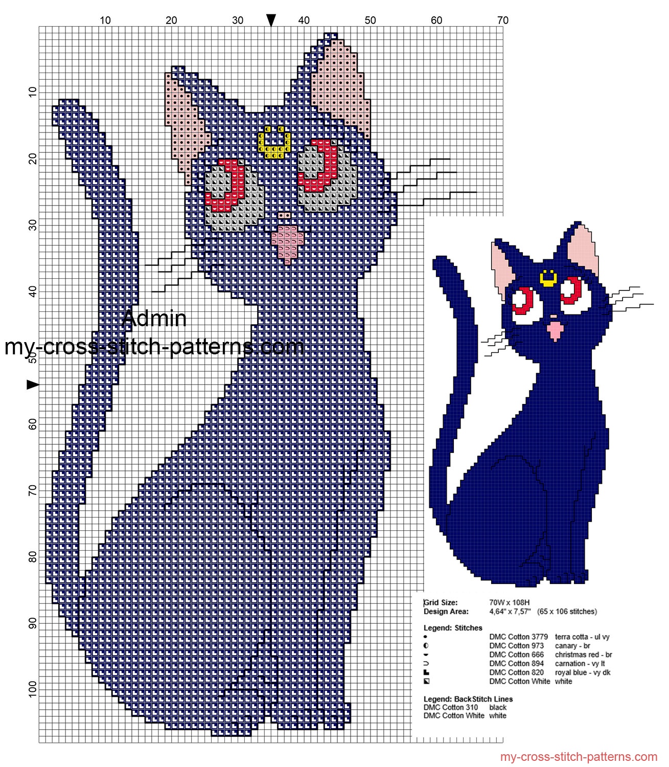 sailor_moon_luna_cat_free_cross_stitch_pattern