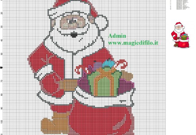 santa_claus_cross_stitch_pattern_free