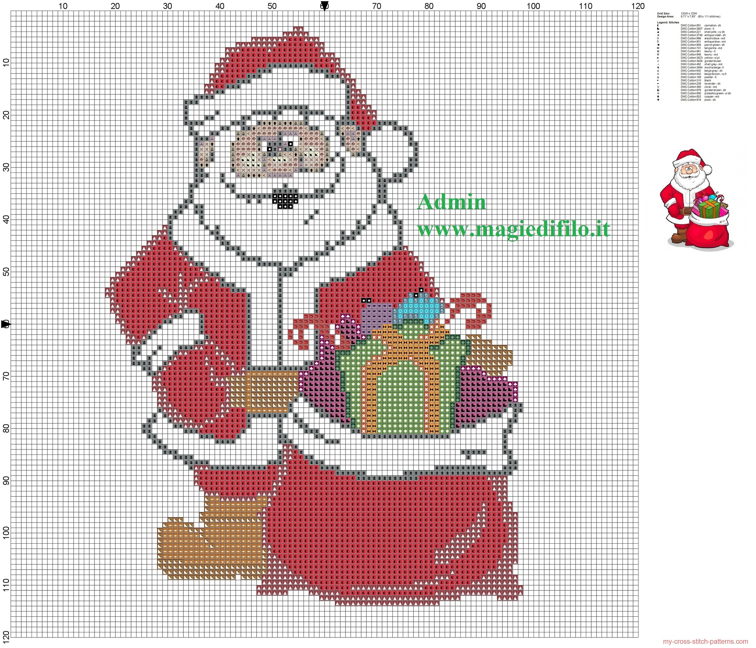 santa_claus_cross_stitch_pattern_free