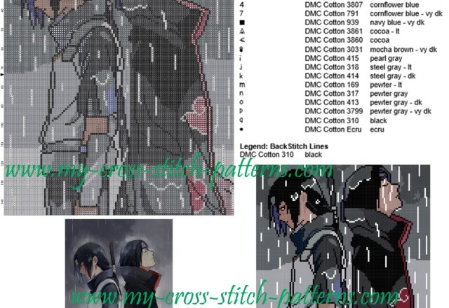 sasuke_and_itachi_cross_stitch_pattern_