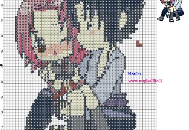 sasuke_e_sakura_naruto_cross_stitch_pattern