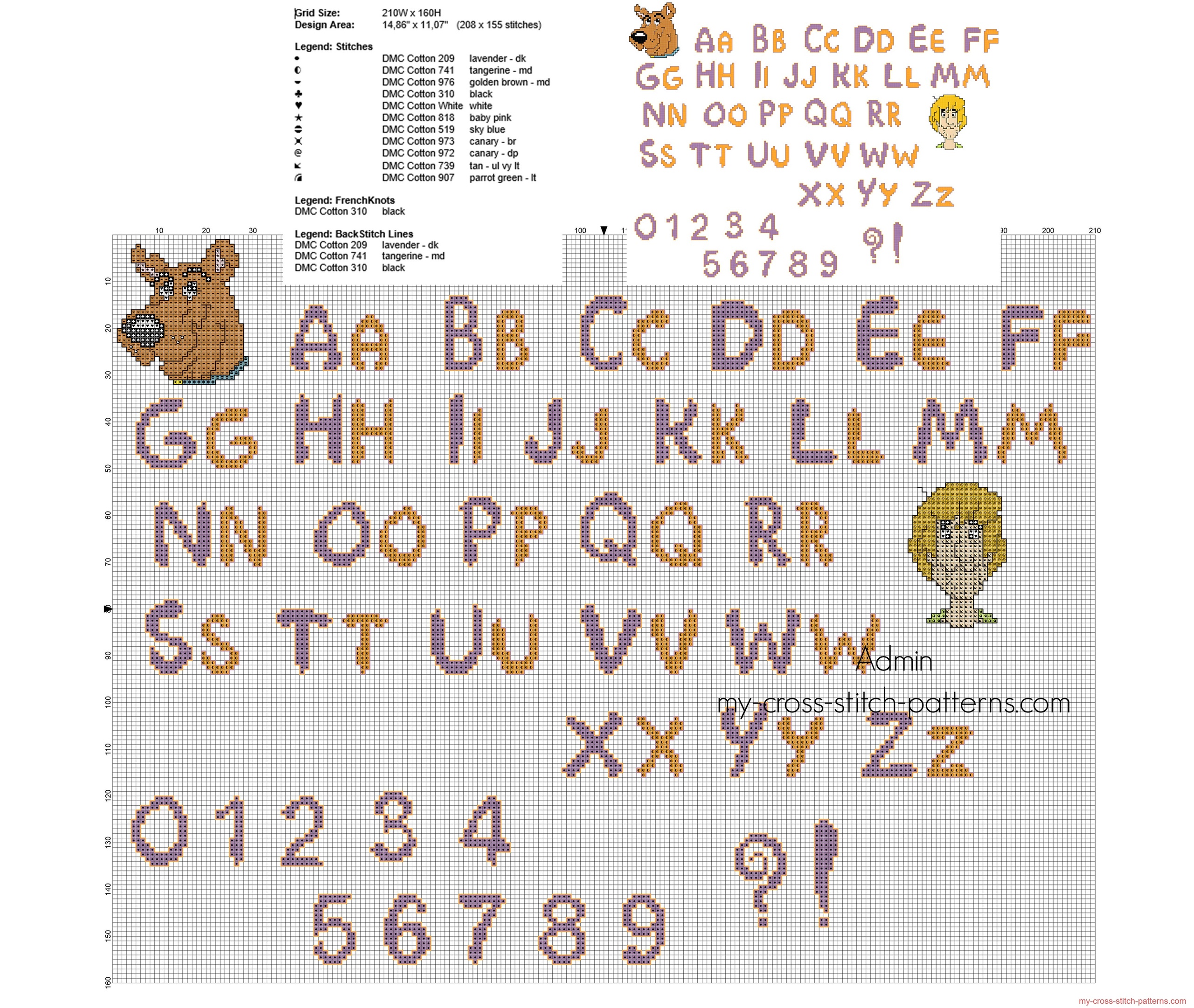 sbooby_doo_free_complete_cross_stitch_alphabet