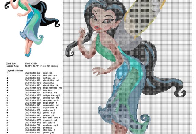 silvermist_from_disney_fairies_cross_stitch_pattern_big_size_ideal_baby_blanket