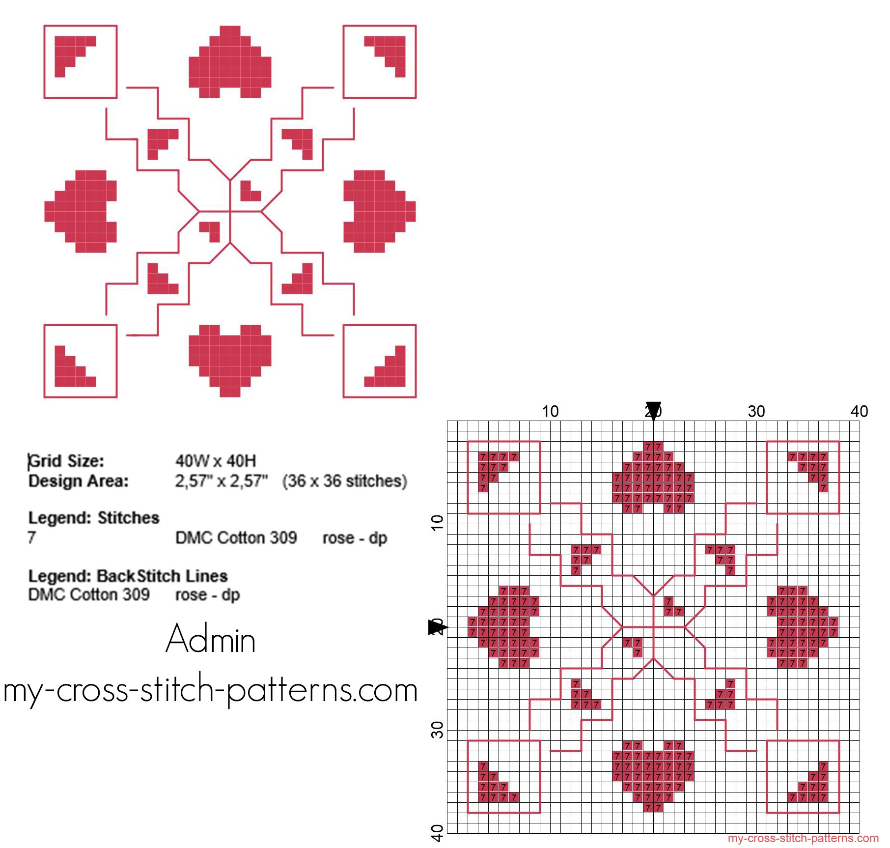 simple_cross_stitch_biscornu_with_hearts_with_back_stitch_40_x_40