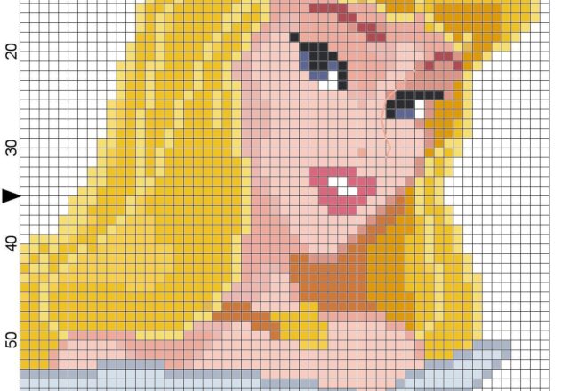 sleeping_beauty_princess_aurora_cross_stitch_pattern