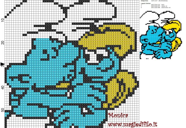 smurfs_in_love_cross_stitch_pattern_