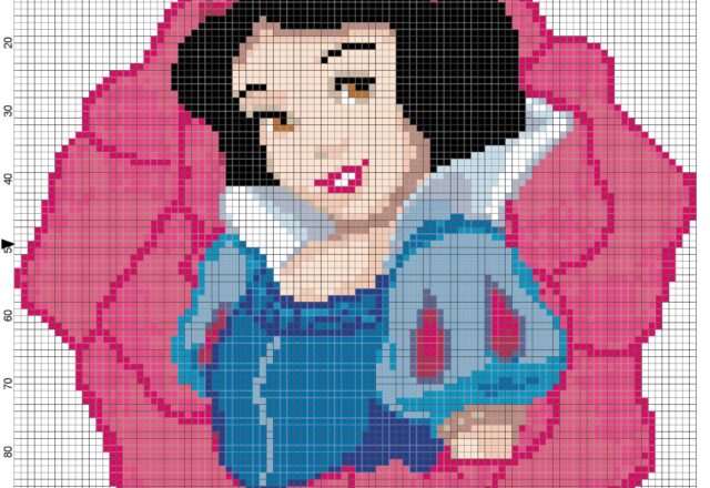 snow_white_cross_stitch_pattern