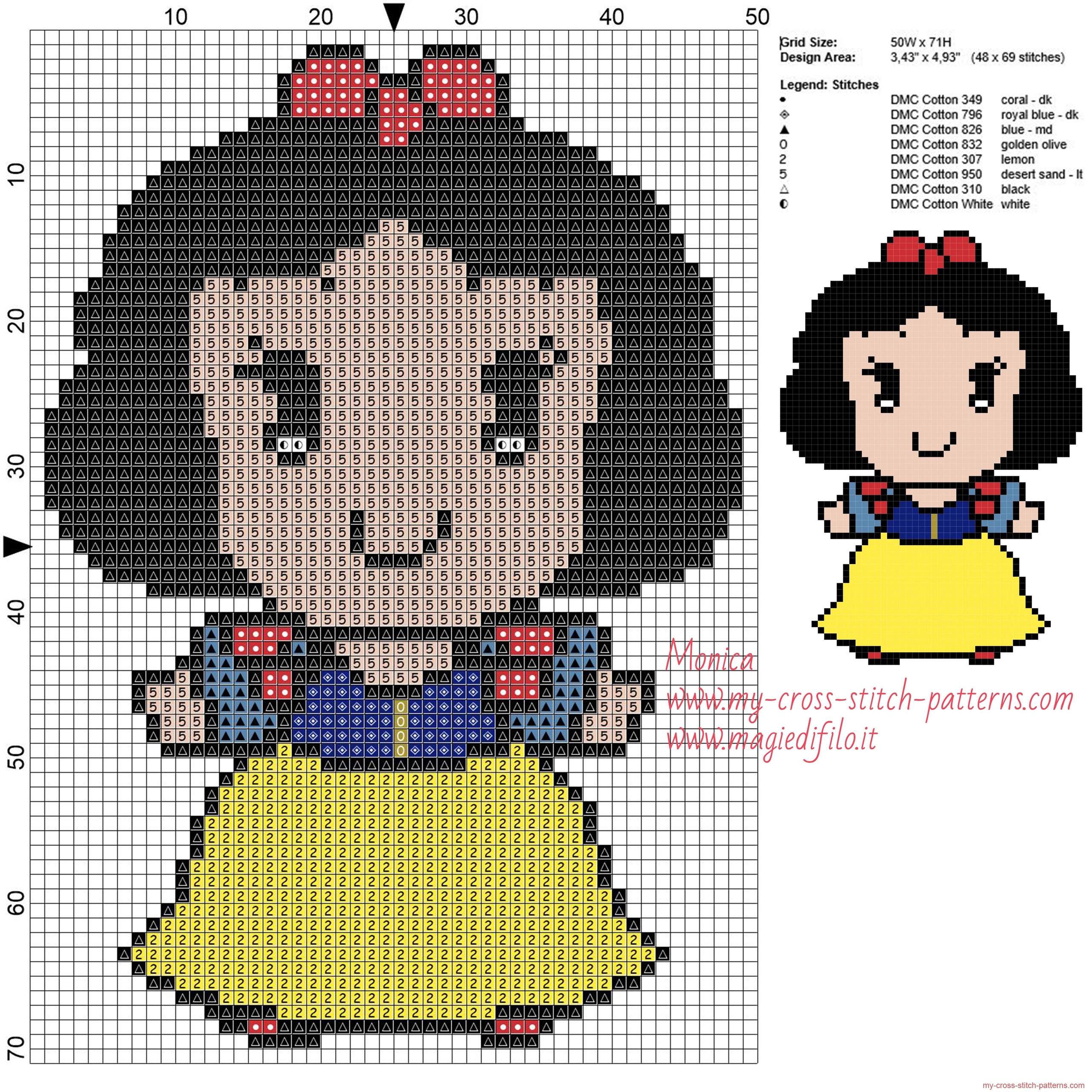 snow_white_disney_cuties_cross_stitch_pattern_