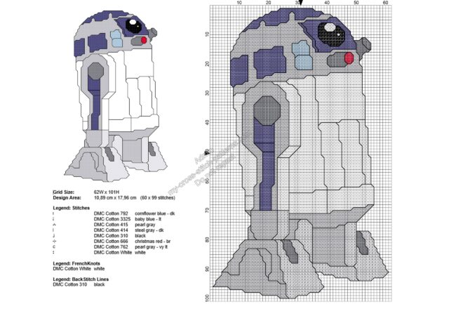 star_wars_r2_d2_free_cross_stitch_pattern_60x99