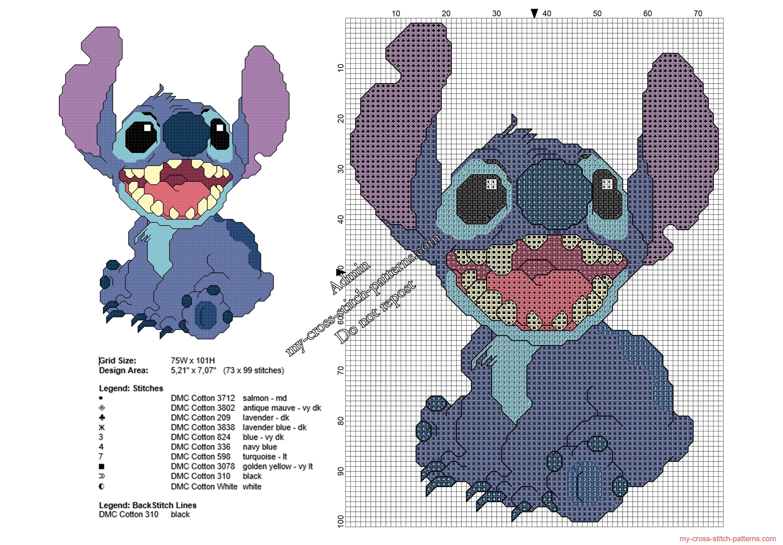 stitch_smiling_from_lilo__stitch_free_cross_stitch_pattern