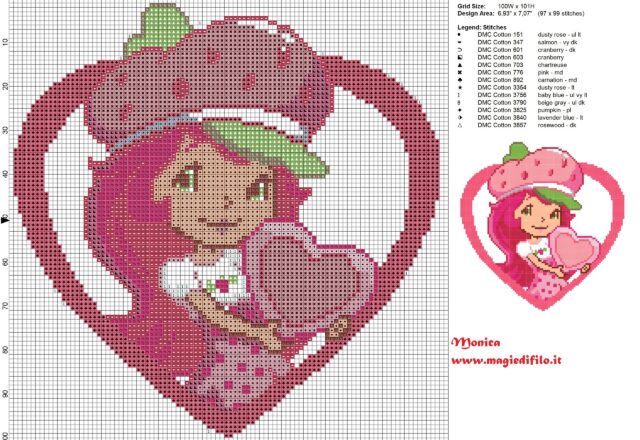 strawberry_shortcake_cross_stitch_pattern