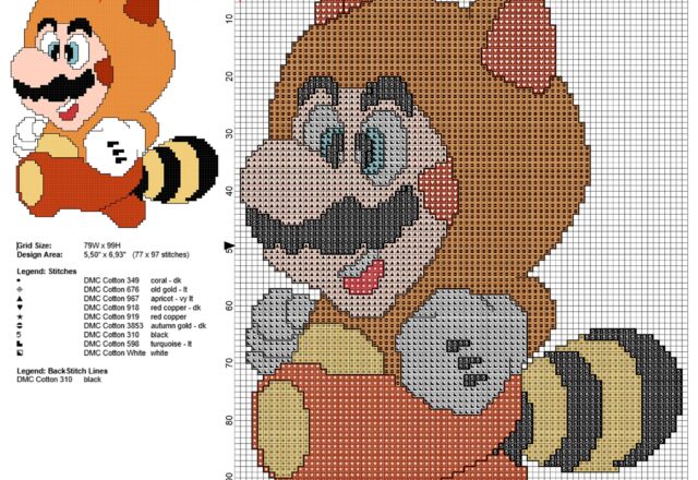 super_mario_bros_tanooki_suite_free_cross_stitch_pattern_77_x_97_stitches_8_dmc_threads