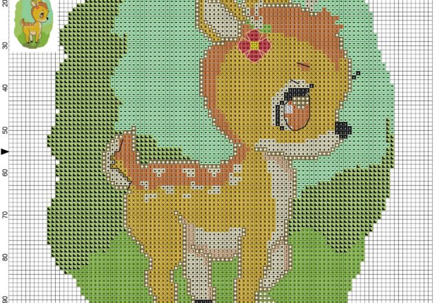 sweet_cross_stitch_pattern_of_bambi_