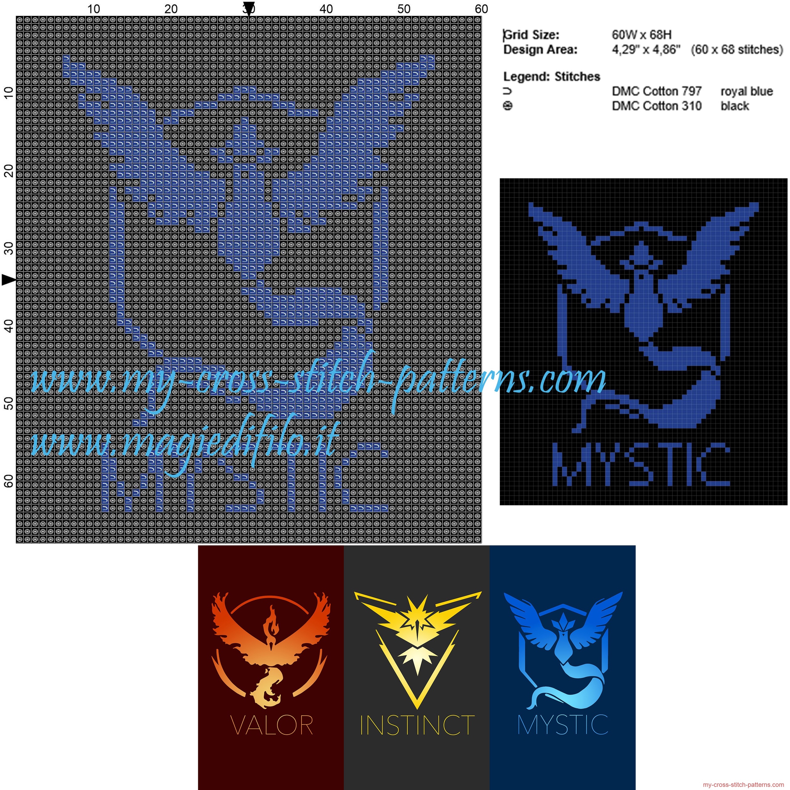 team_mystic_pokemon_go_cross_stitch_pattern_