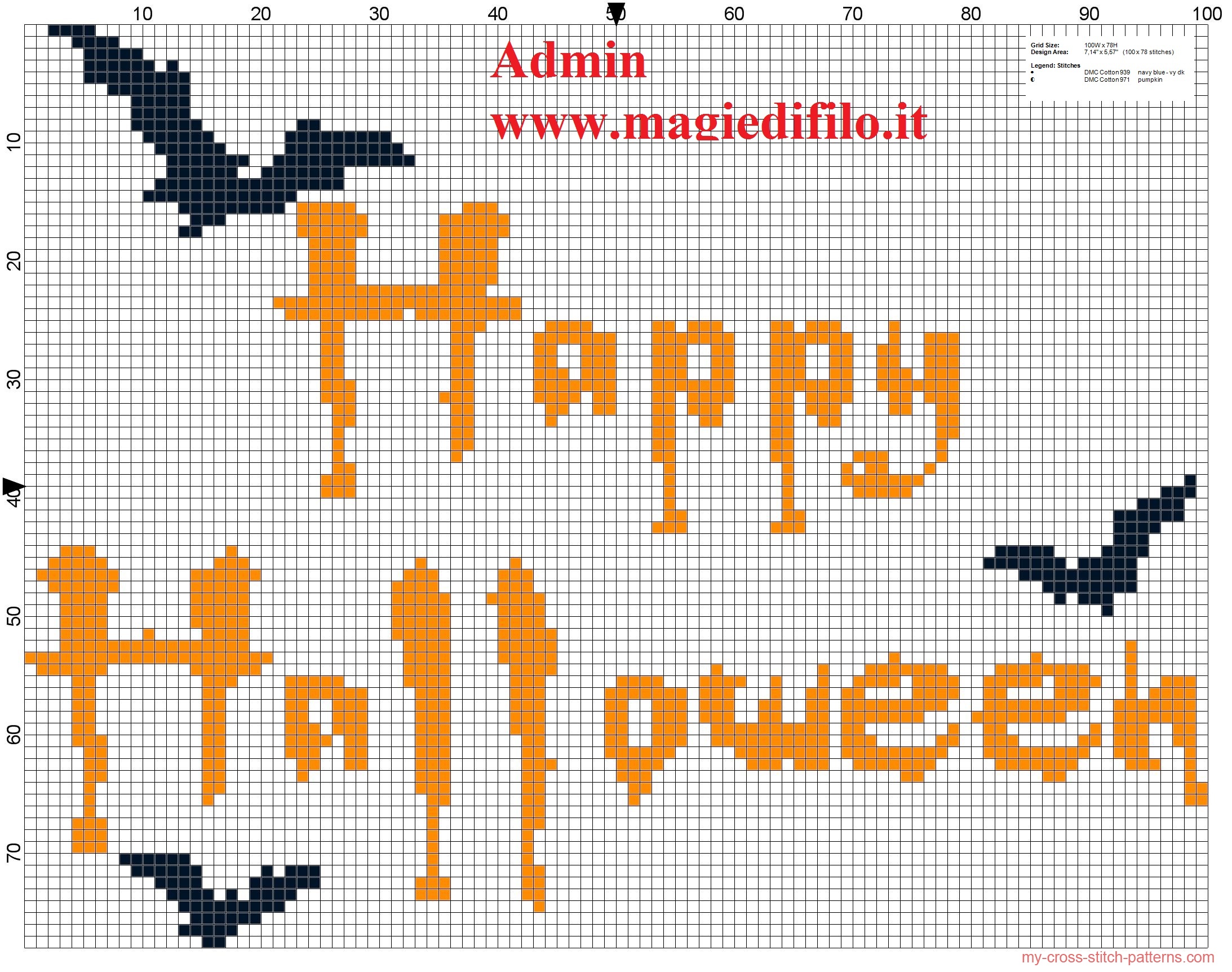 text_happy_halloween_orange_with_a_bat