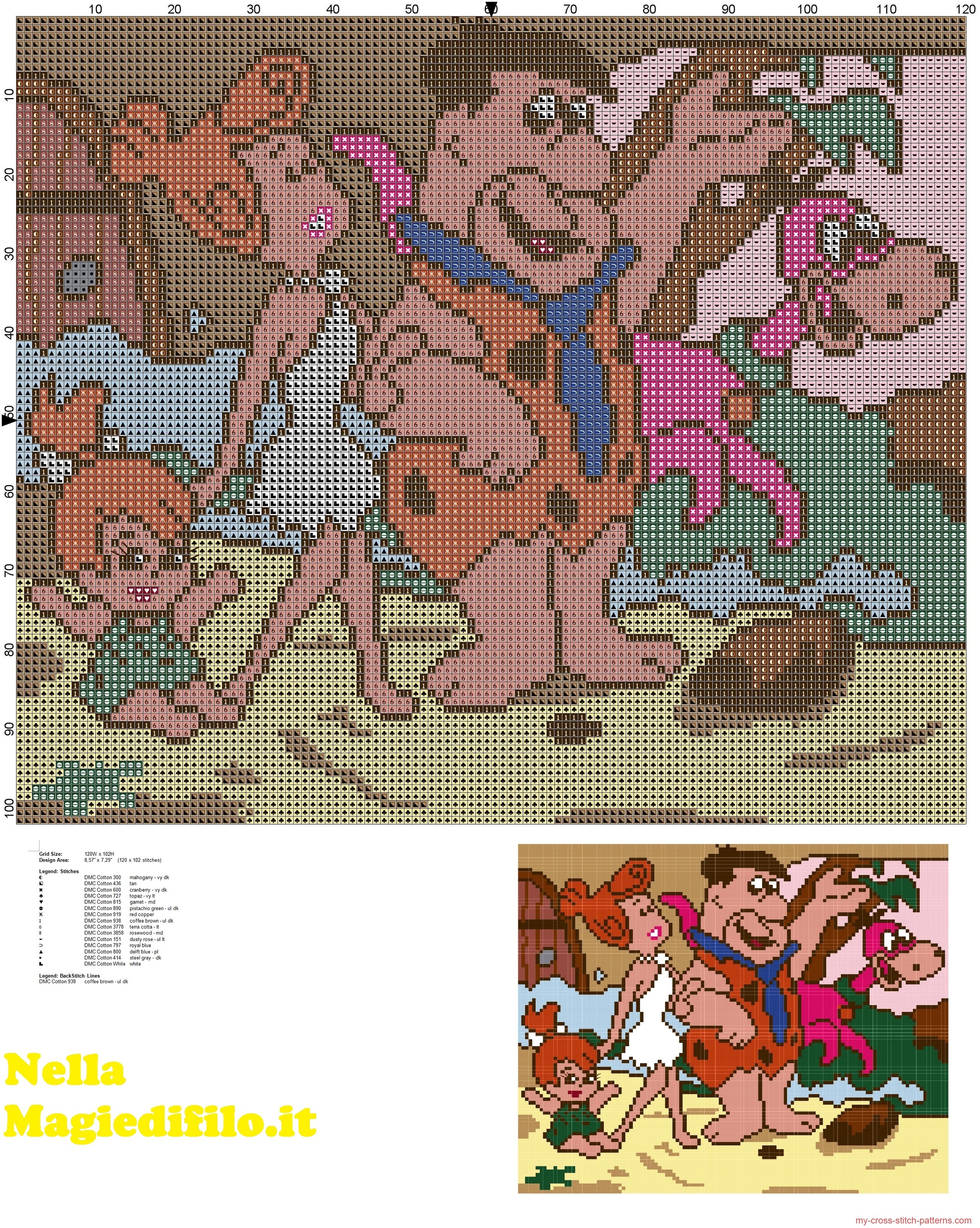 the_flinstones_family_cross_stitch_pattern_