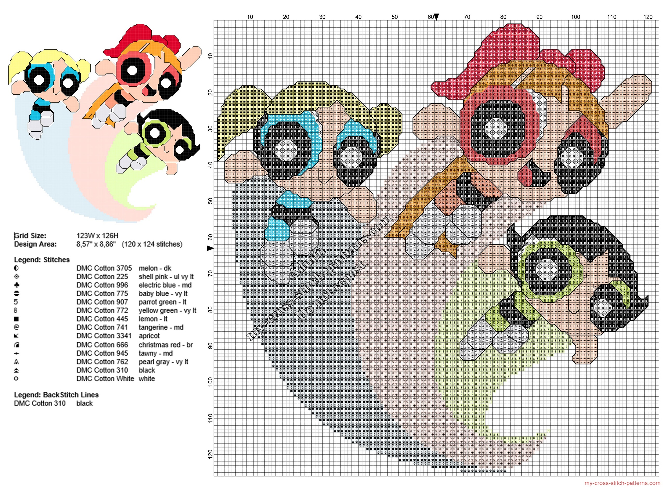 the_powerpuff_girls_together_free_cross_stitch_pattern