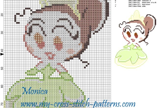 tiana_chibi_cross_stitch_pattern_