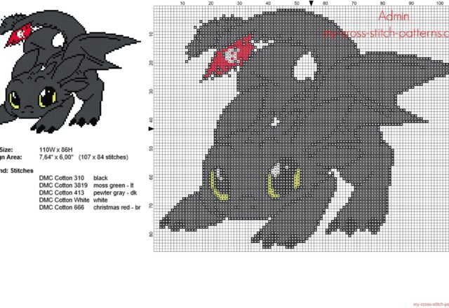 toothless_dragon_trainer_how_to_train_your_dragon_free_cross_stitch_pattern