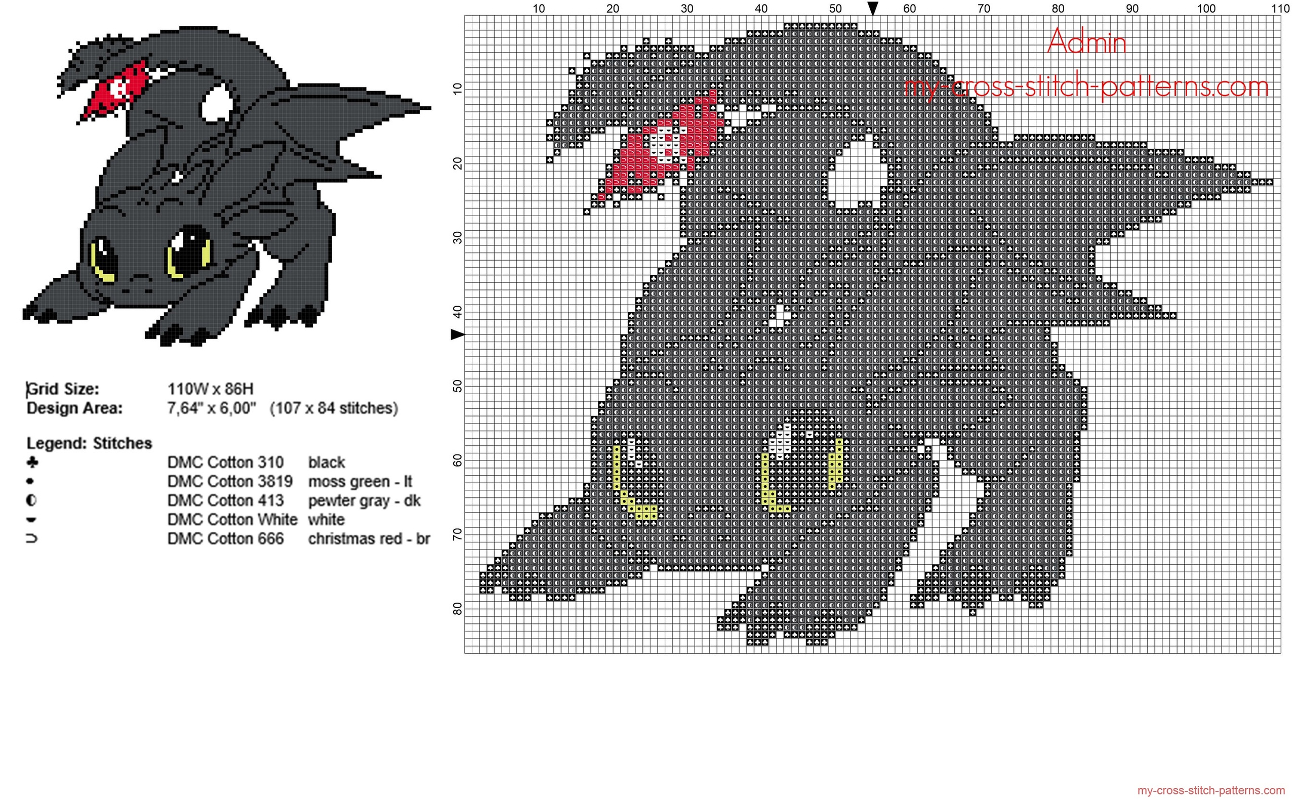 toothless_dragon_trainer_how_to_train_your_dragon_free_cross_stitch_pattern
