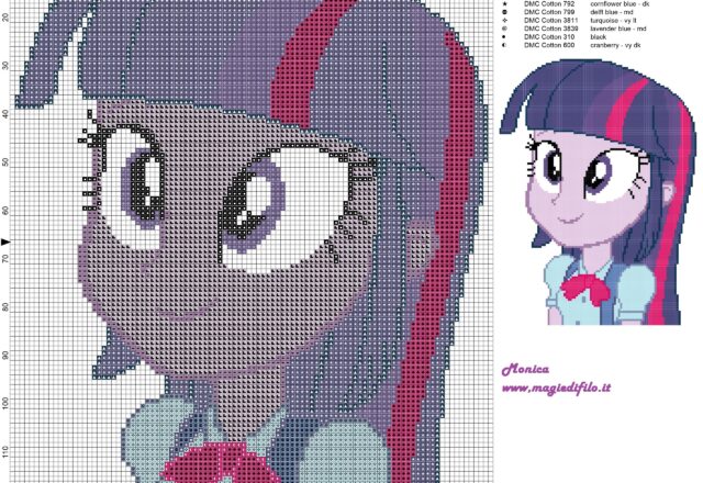 twilight_sparkle_equestria_girls_cross_stitch_pattern