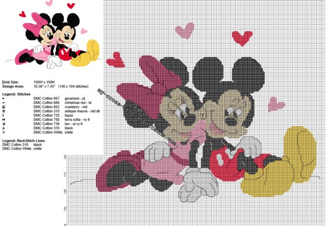 valentines_day_cross_stitch_pattern_disney_minnie_and_mickey_in_love