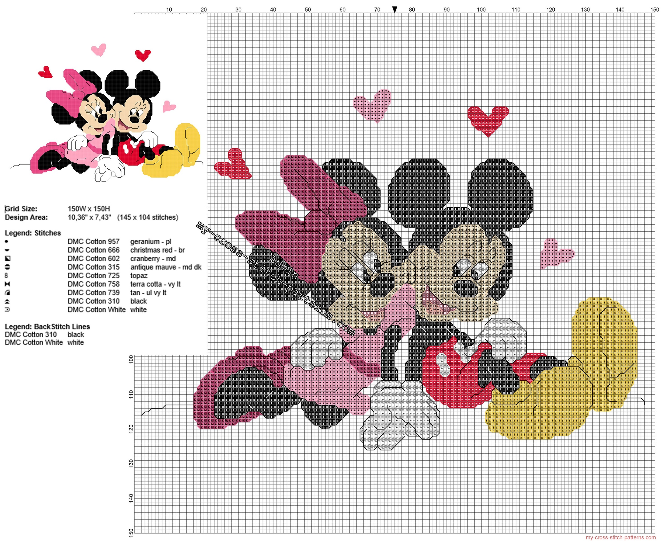 valentines_day_cross_stitch_pattern_disney_minnie_and_mickey_in_love