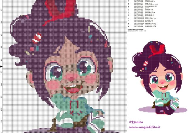 vanellope_wreck_it_ralph_cross_stitch_pattern