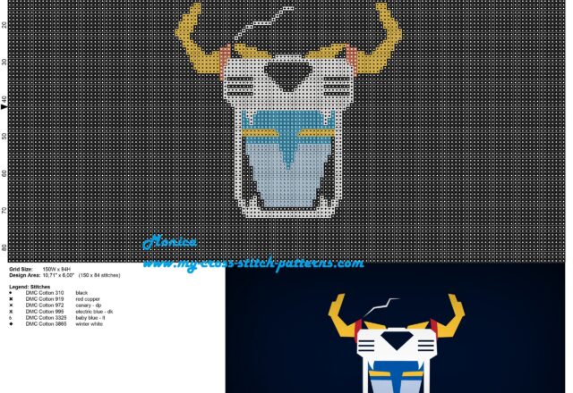 voltron_cross_stitch_pattern_